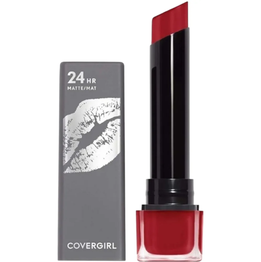 2 x CoverGirl Exhibitionist Ultra Matte Lipstick 680 The Real Thing